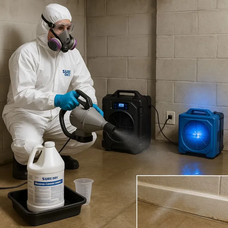 Sanitization and Odor Removal process in Nacogdoches, TX