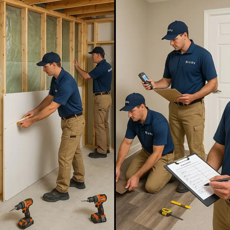 Repairs and Reconstruction process in Nacogdoches, TX